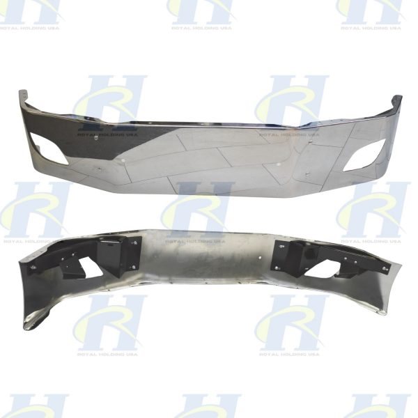 CASCADIA 2018-2024 BUMPER METAL CHROME WITH BRACKET RH-F-11-070